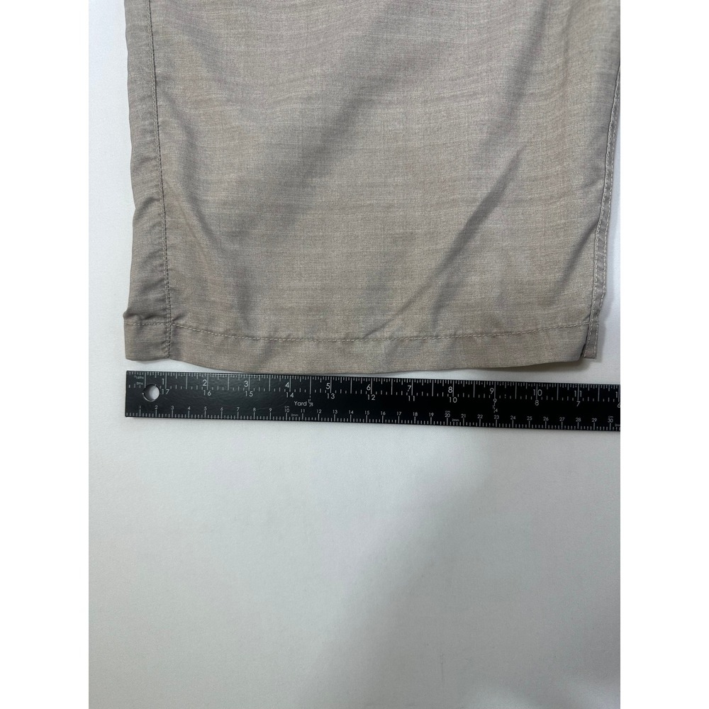 Quiksilver Amphibians Hybrid Shorts Mens 36 Tan Khaki Walk Board Shorts 101374T - Picture 5 of 10